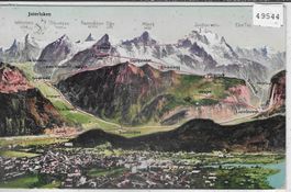 Interlaken - Panorama - Litho