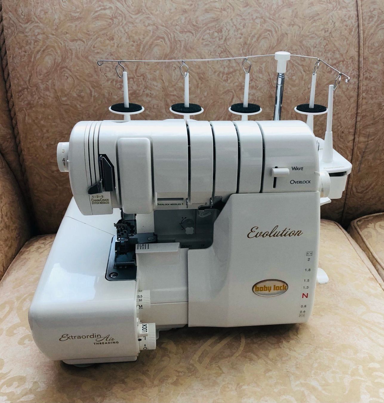 Macchine da cucire: Overlock " Baby lock Evolution" Neu – Nuovo e nell'imballaggio originale da Zürich venduto da Nazerali8002 2