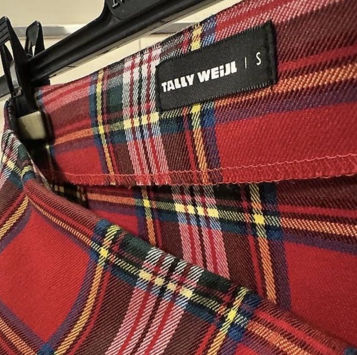 Tally Weijl Gonne: RED PLAIDED MINISKIRT❣️ – Usato da Dietikon venduto da athiinax 1