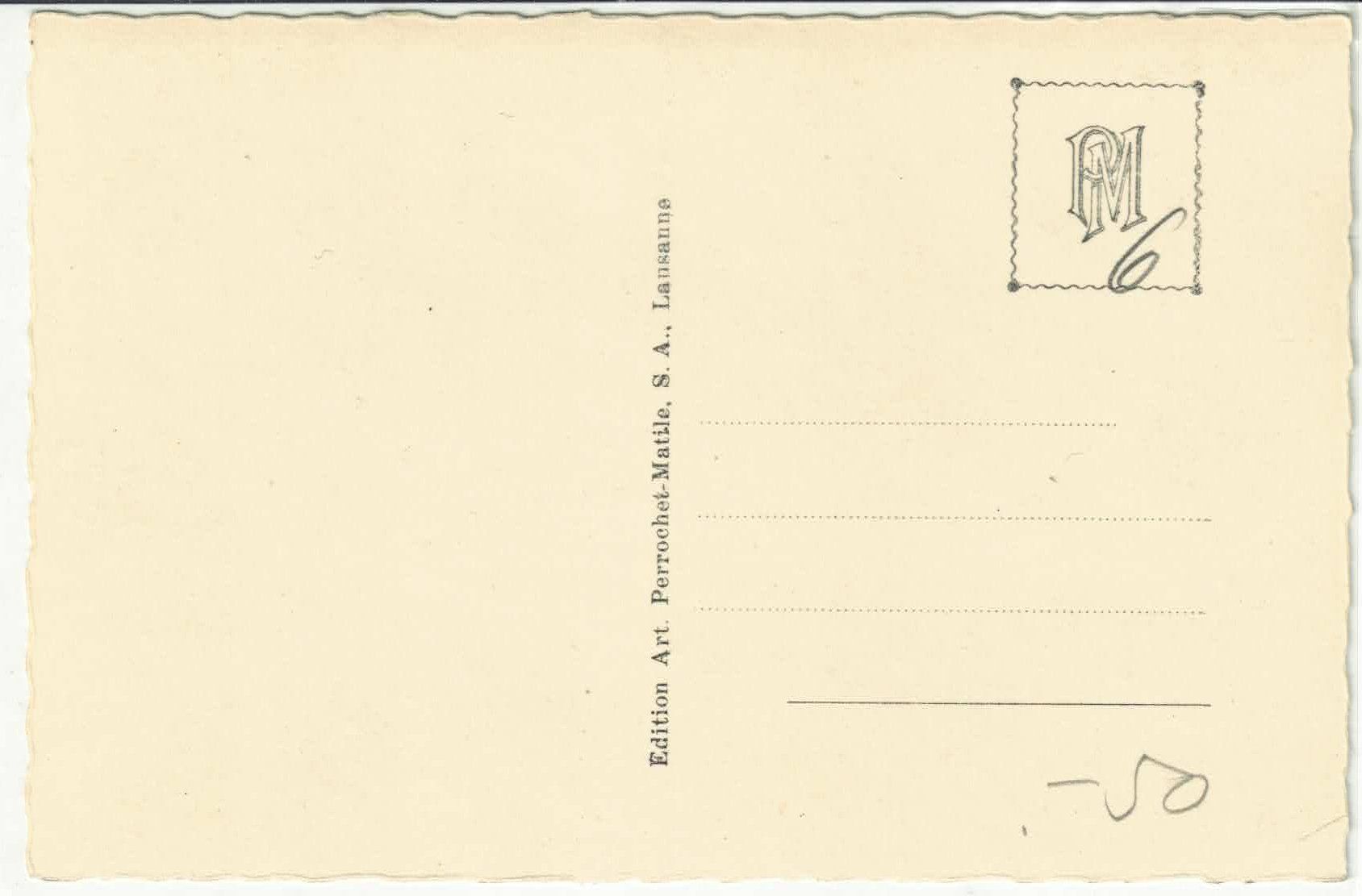 Cartoline postali: Martigny vu du Col de la Forclaz – Usato da Ettingen venduto da Kartenplanet 1