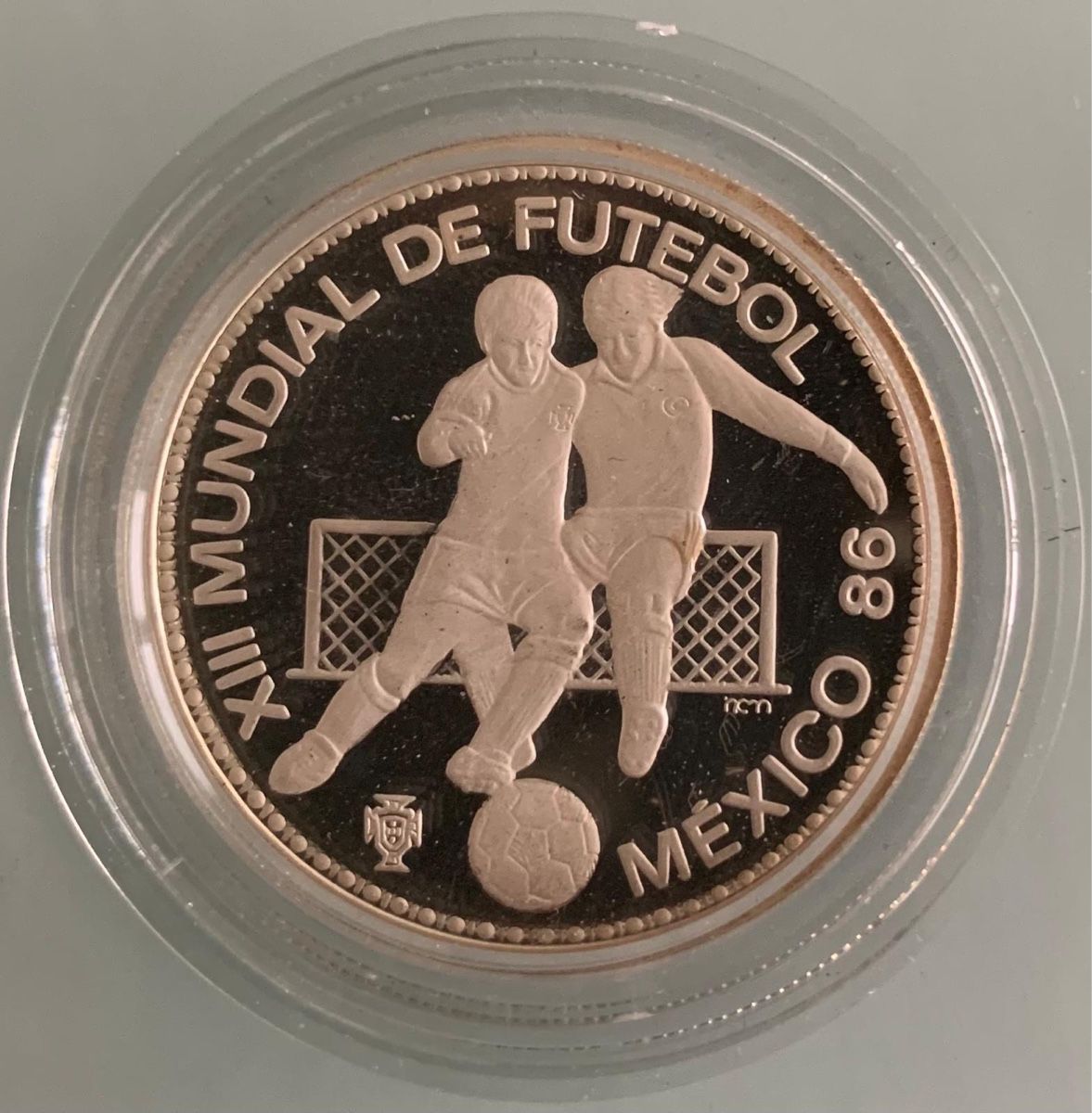 Tutti le monete: PORTUGAL 100 Escudos SILBER PROOF – Nuovo e nell'imballaggio originale da Brügg BE venduto da mcakinho
