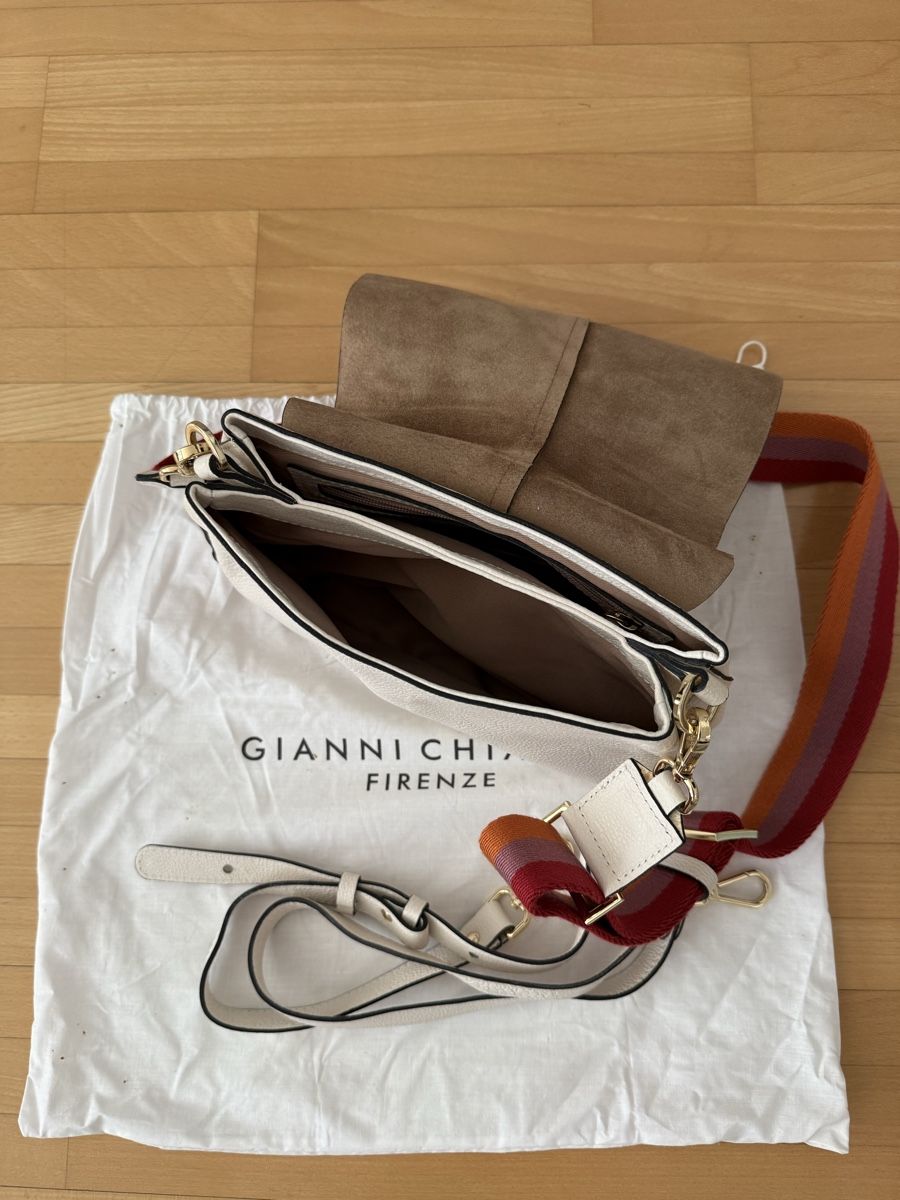 Taschen für Damen: Weiss Leder Tasche – Neu (gemäss Beschreibung) aus Thalwil von Swissbaglady 1