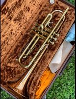 Trompete C.G. Conn „Doc‘ Severinsen“ (USA) mit Koffer 