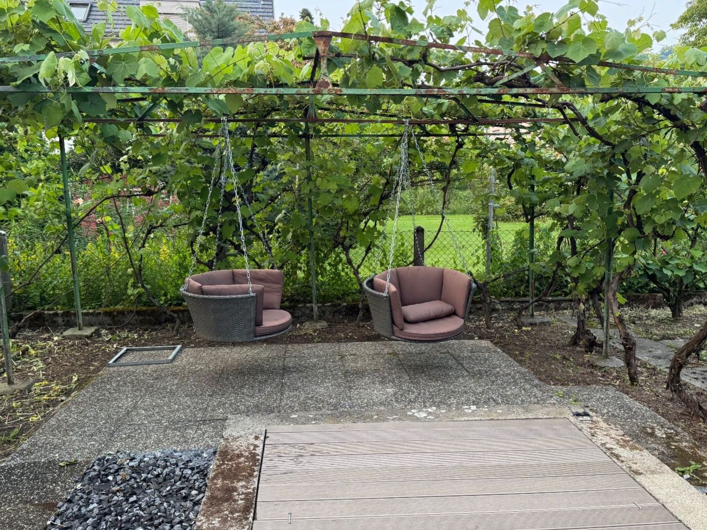Poltrone pensili da giardino: Garten Balkon Hängesessel Lieferung gratis – Usato da Thun venduto da Thuno6 1