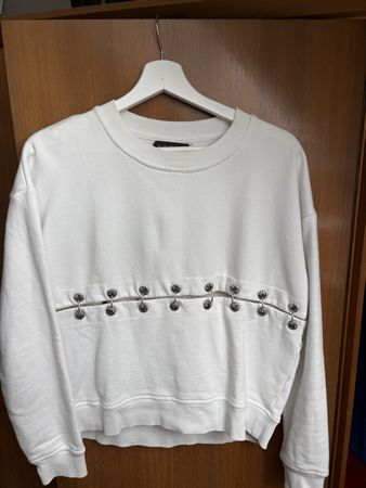 The Kooples Sport Pullover mit Nieten Gr. S