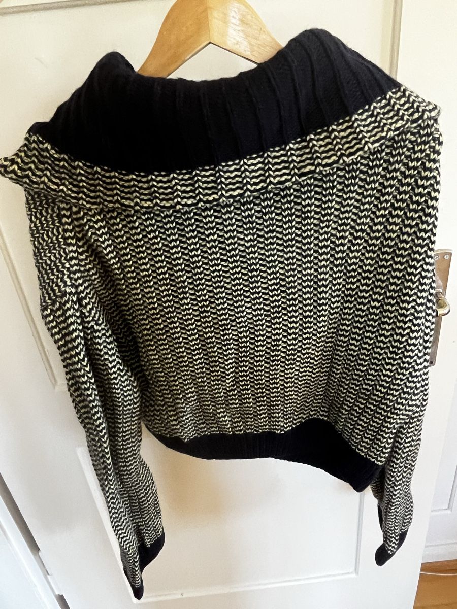 Massimo Dutti Maglioni & Felpe: Massimo Dutti Strickpullover – Dunkelblau & Grün – Usato da Schaffhausen venduto da Nischa33 5