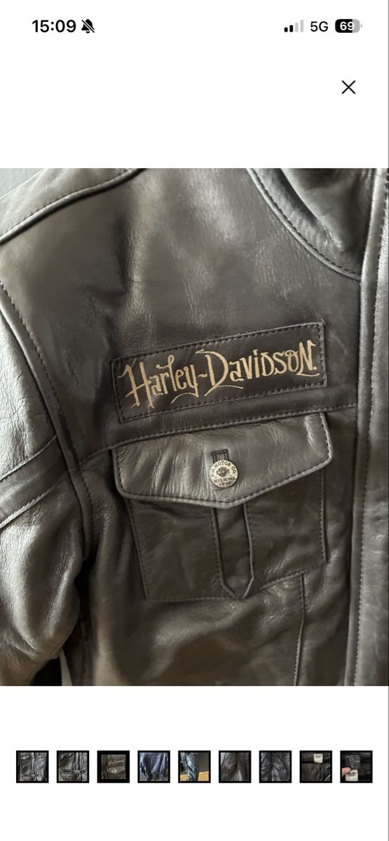 Harley-Davidson Jacken: Harley Davidson biker jacket – Gebraucht aus Neuchâtel von msu_8sxj 2