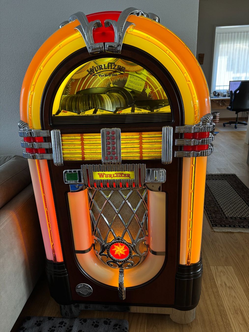 Wurlitzer Jukebox: AKTION Wurlitzer / Musikbox – Usato da Flums venduto da Hrroland 6