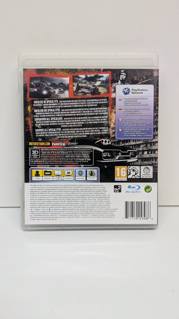 Giochi: MotorStorm: Apocalypse - PlayStation 3 – Usato da Menziken venduto da mame18 2