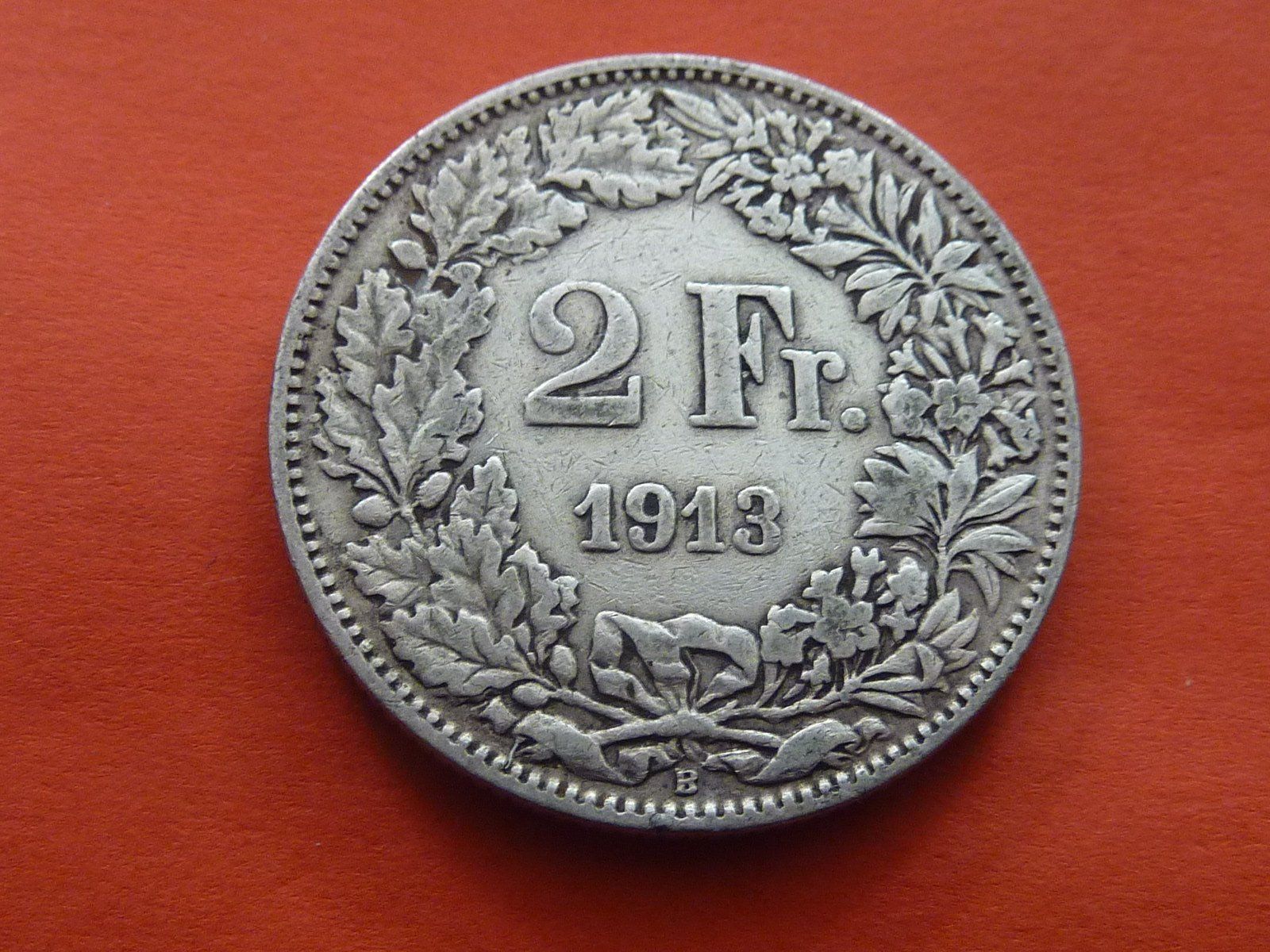 Tutti le monete: 2 Fr.  1913  .  vorzüglich  - – Usato da Seon venduto da aee_7gpz