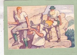 Bundesfeier Postkarte (1921) Caritas 1921
