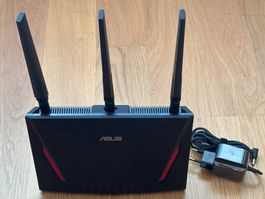 ASUS RT-AC68U WLAN Router inkl. Netzteil, wenig gebraucht