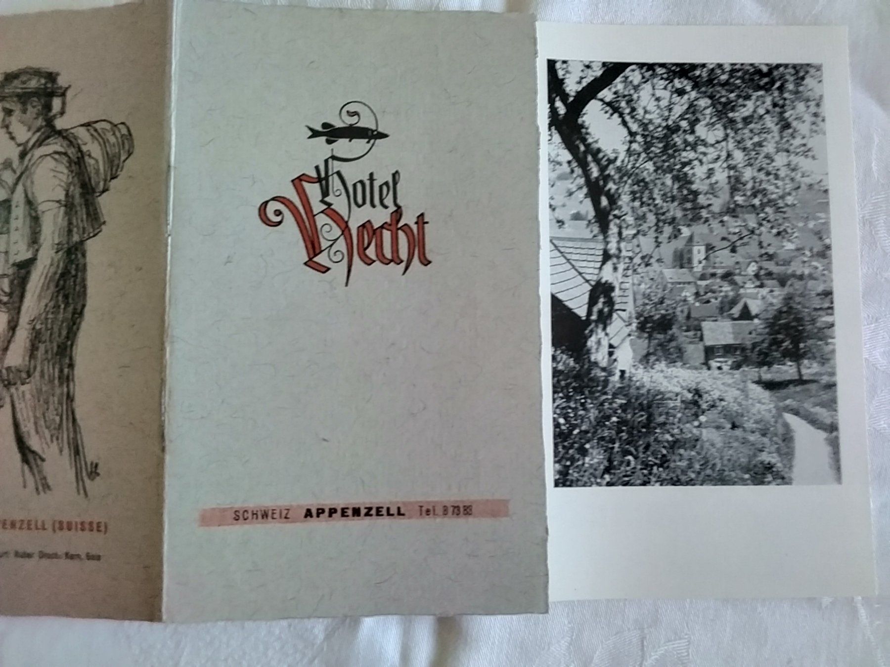 Dokumente: Prospekt Hotel Hecht Appenzell – Gebraucht aus Appenzell von lama19 6