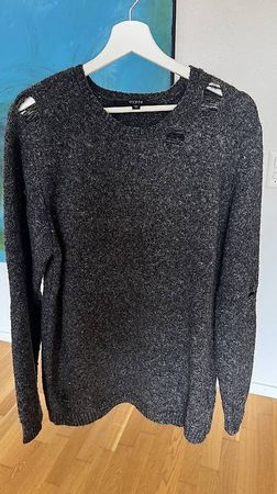 GUESS Herren Strickpullover Gr. M  Dunkelgrau