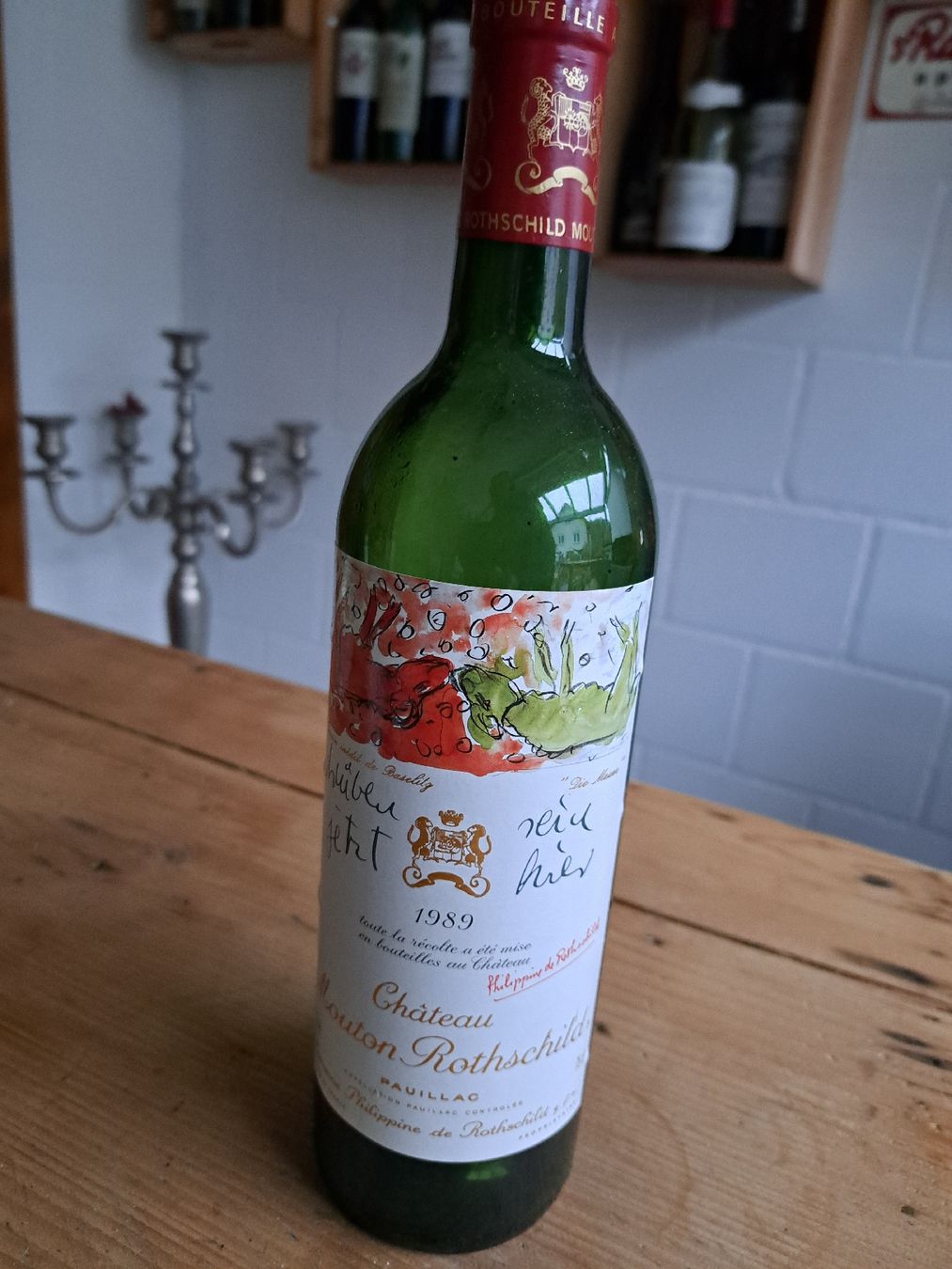 Mouton Rothschild Wein: Mouton Rothschild 1989 Leer – Gebraucht aus Ueken von aller-les-bleu-73