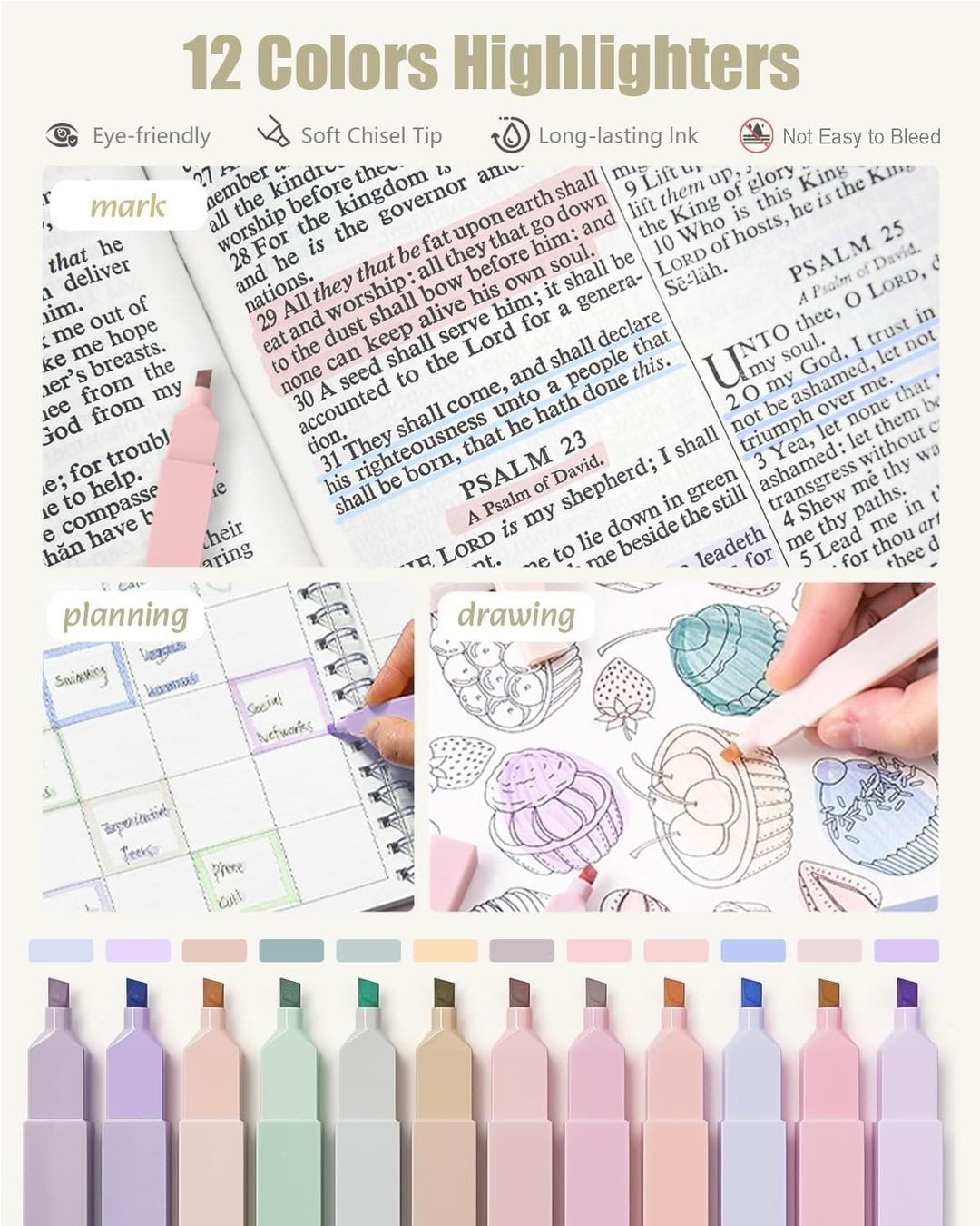Penna & Evidenziatori: Schreibset 39-teilig mit Mäppchen Pastell Textmarker Rosa – Nuovo e nell'imballaggio originale da St. Gallen venduto da sch_zsz7 3