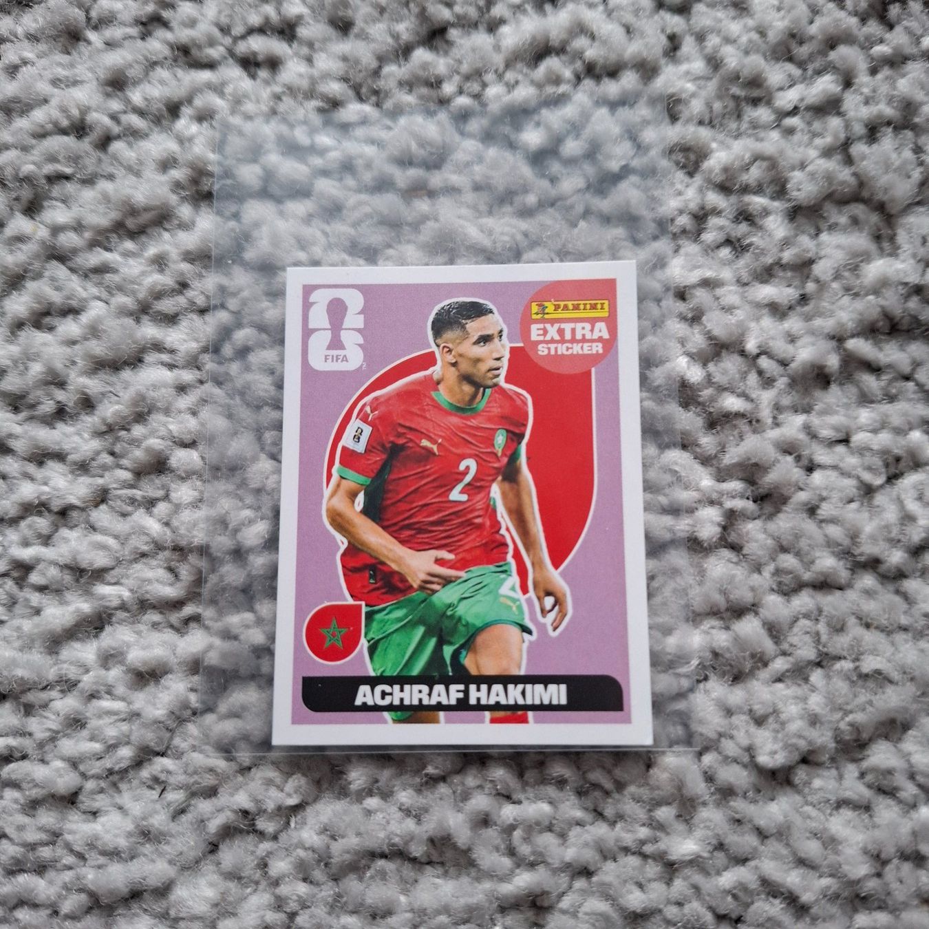 Panini Sammelbilder & Trading cards: Panini Extra Sticker Lila Achraf Hakimi – Neu (gemäss Beschreibung) aus Hombrechtikon von Tinea82
