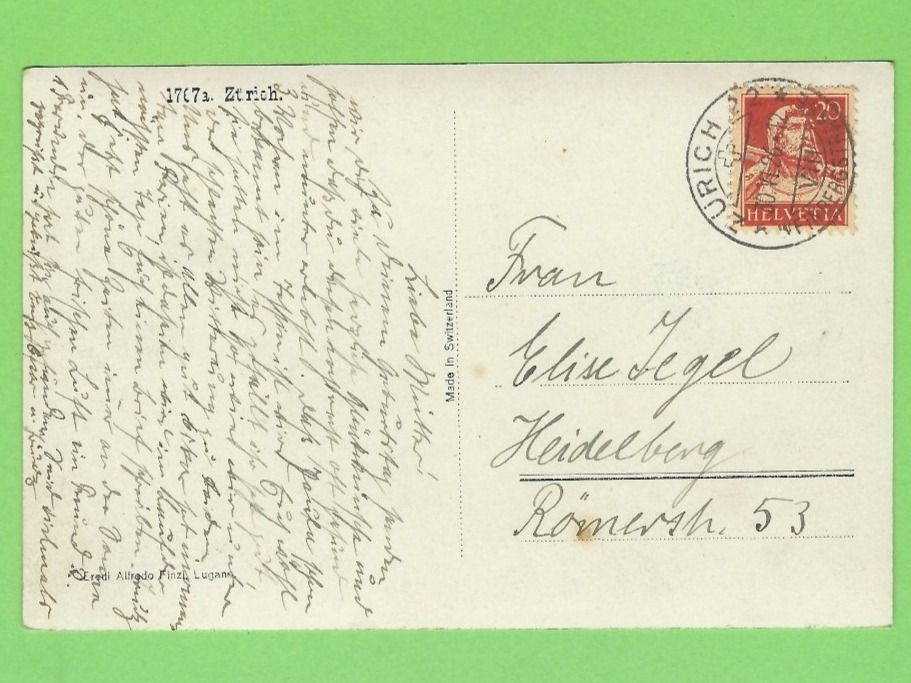 Cartoline postali: Zürich – Usato da Zürich venduto da t24_de 1
