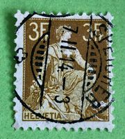  Nr.116 Helvetia mit Schwert  GESTEMPELT   