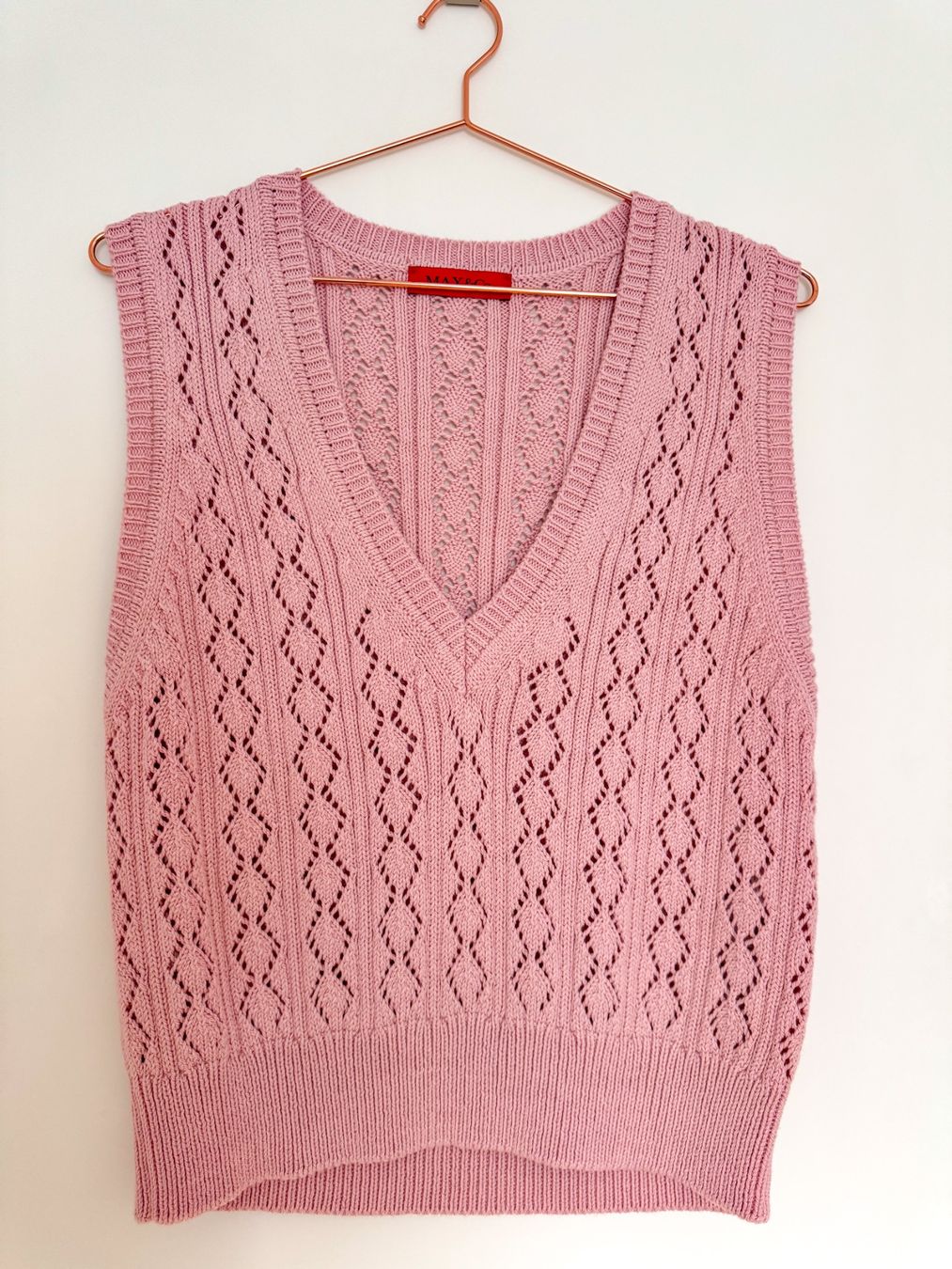 Max Mara Maglioni & Felpe: Max & Co Pullunder altrosa Gr. 38/M neu – Nuovo (secondo la descrizione) da Biberstein venduto da evolution89