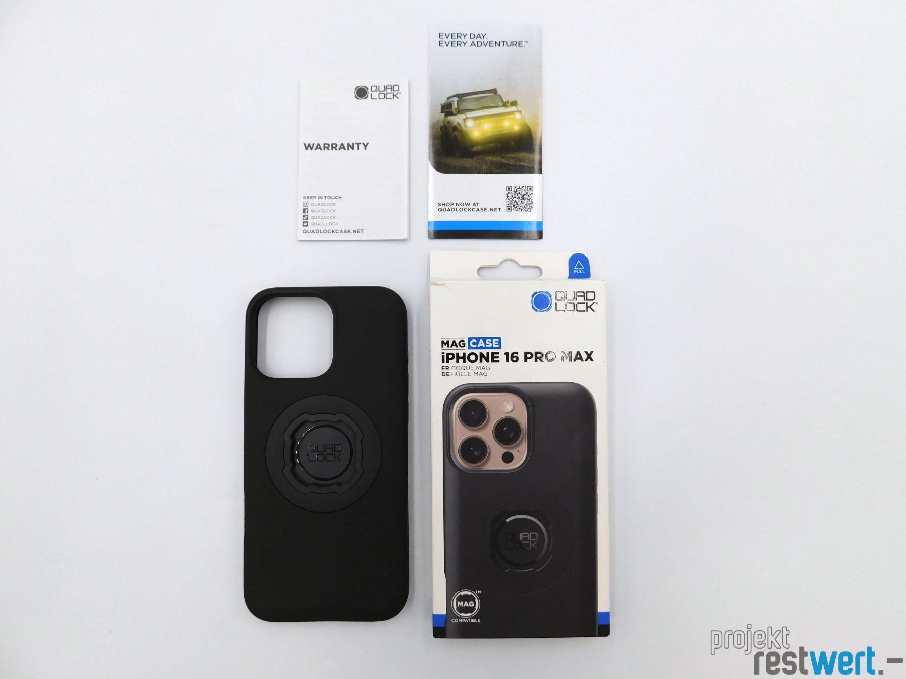 Quad Lock Covers & Schutzfolien: iPhone 16 Pro Max Hülle von QUAD LOCK – Neu (gemäss Beschreibung) aus Bülach von restwert_buelach 2
