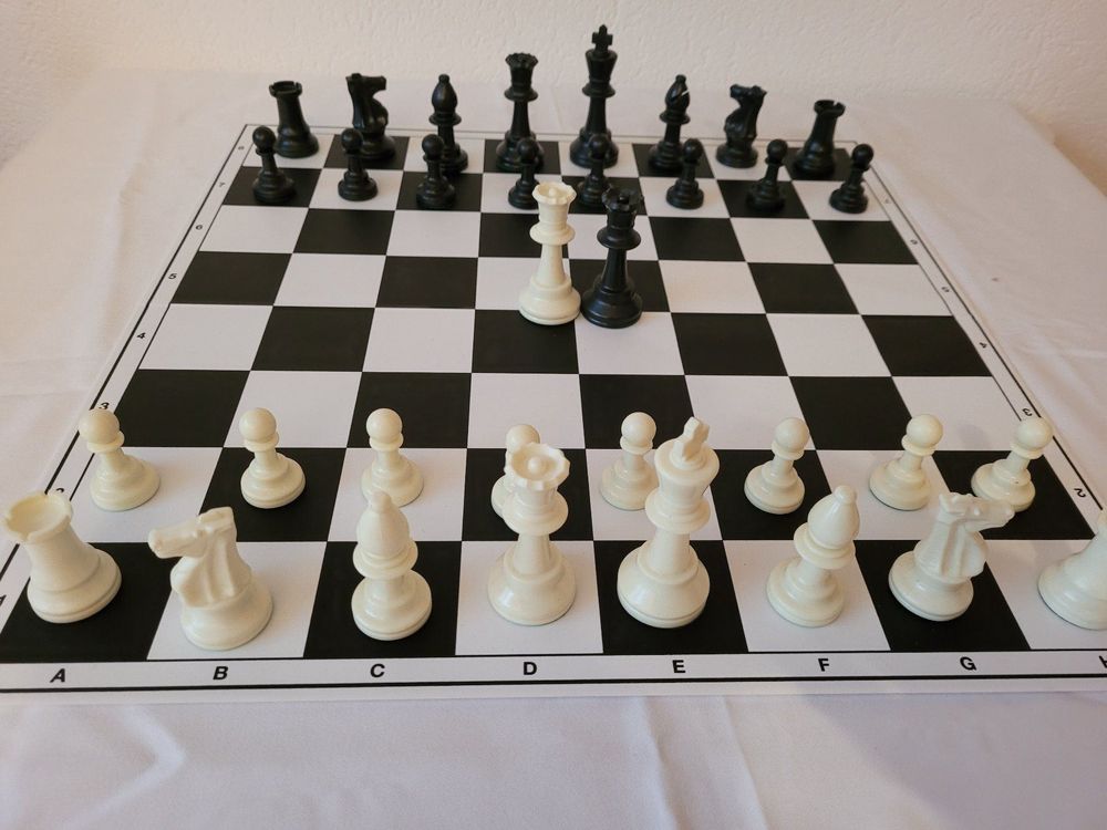 Weiblespiele Faltbarer Schachplan 52x52 Cm - Turnie Produktbild-Vorschau 2