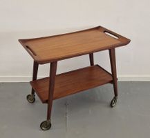 MCM Vintage Design, Servierwagen, Teak, Opal Möbel, 1960er