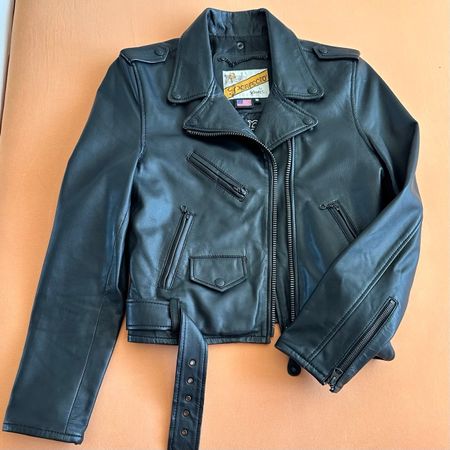 Schott NYC Perfecto Lederjacke – echtes Lammleder – Grösse S