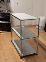 USM Haller Regal lichtgrau, 75x35 cm, 3 Tablare