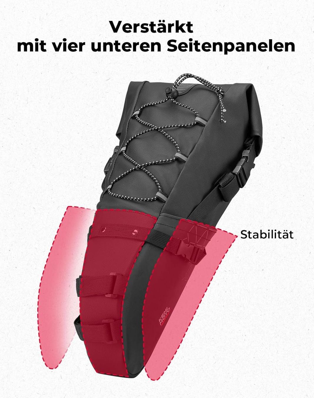 Taschen: KEMIMOTO Fahrradtasche Satteltasche 11L wasserdicht Schwarz – Neu und originalverpackt aus Suhr von SchnapperCH 4