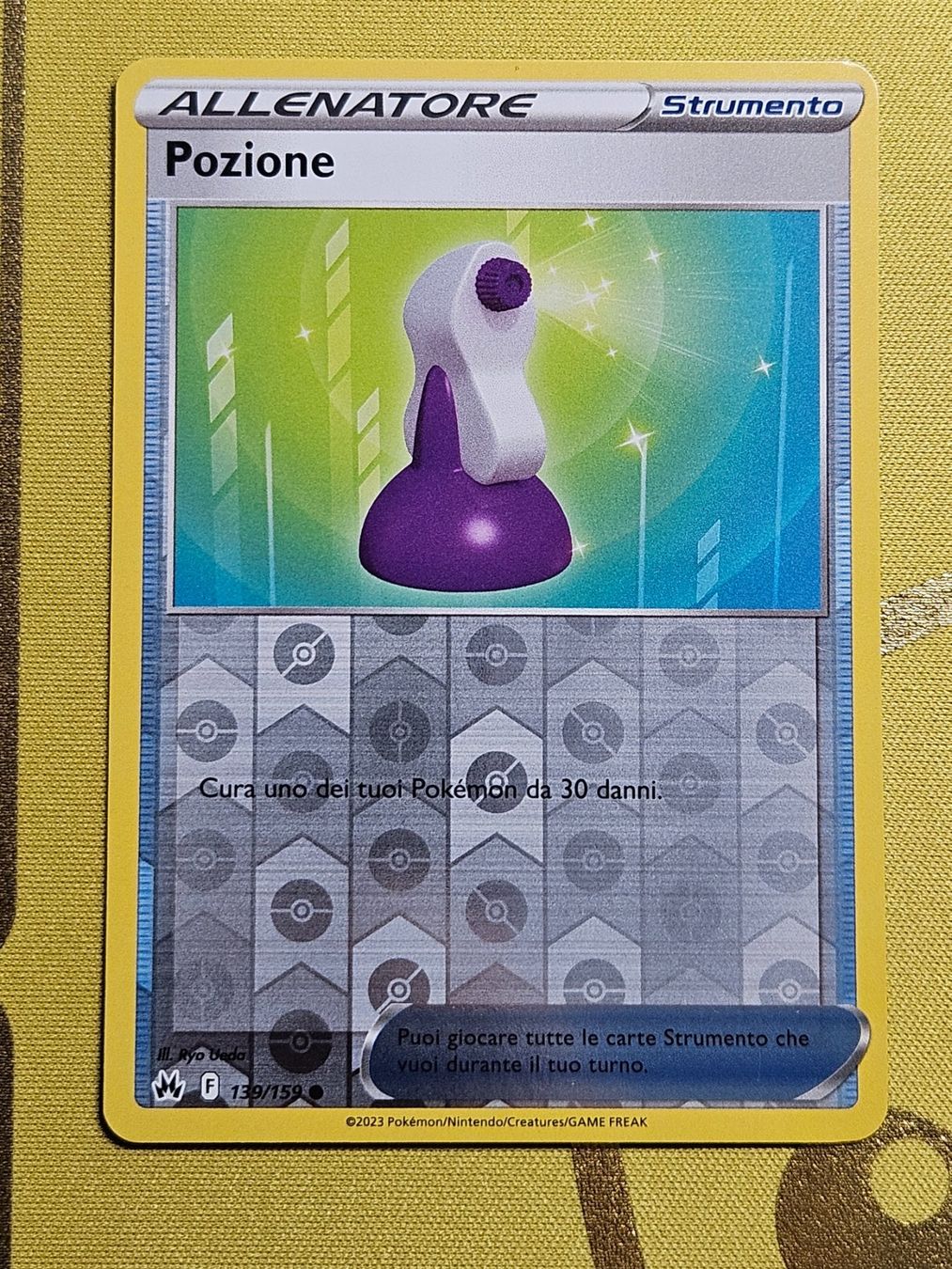 Pokémon Sammelbilder & Trading cards: Crown Zenith - Pozione 139/159 – Gebraucht aus Bellinzona von Pokemarco