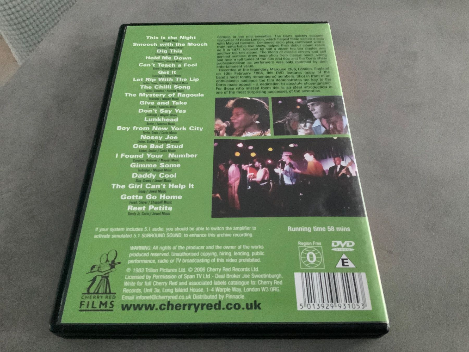 Tutti i DVDs: Darts, Daddy Cool, DVD – Usato da Uster venduto da Macita56 1