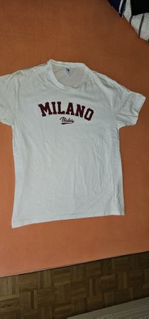 Weisses Milano T-Shirt - Ideal für den Sommer! Grösse XL