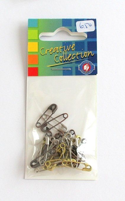 Kit bricolage: Sicherheitsnadeln (Deko) – Nuovo (secondo la descrizione) da Schlatt TG venduto da glueckwunschkarte.22
