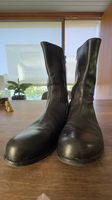 TANK Stiefel Kalbsleder schwarz Gr. 45  Made in Italy