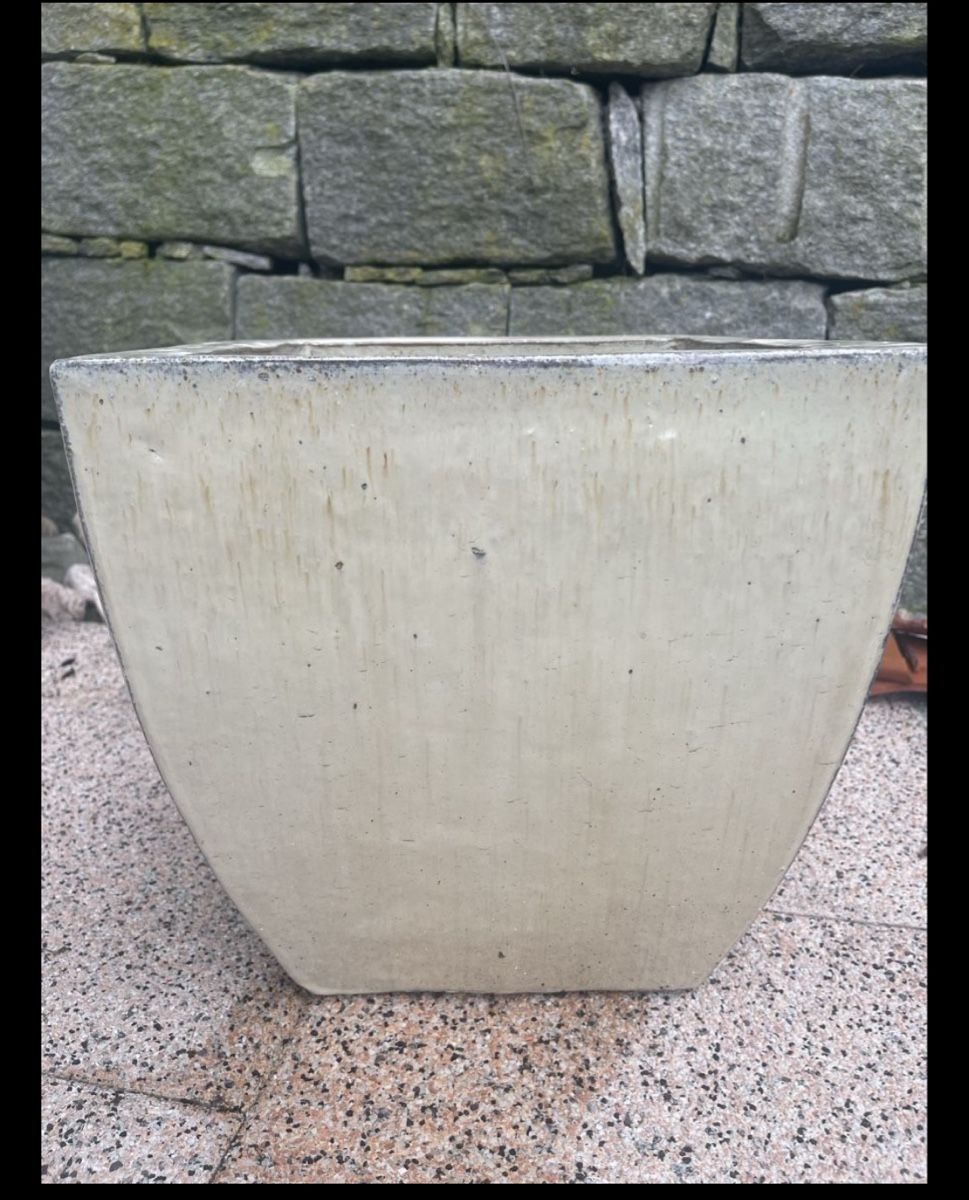 Vasi per fiori: Blumentopf Keramik beige rechteckig – Usato da Adliswil venduto da JadrankaR