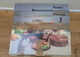 Set de fondue chinoise/bourguignonne de 28 pièces
