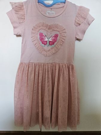 Süesses Mädchen Kleid, Grösse 116/122 guter Zustand, Sommer