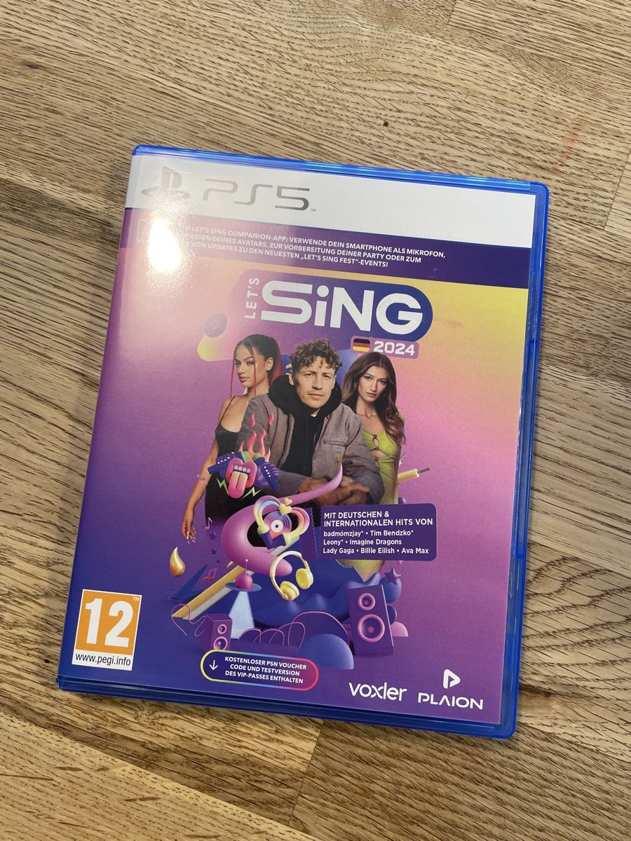 Spiele: Let‘s sing 2024 german Version, neu!! – Neu und originalverpackt aus Steffisburg von elle013