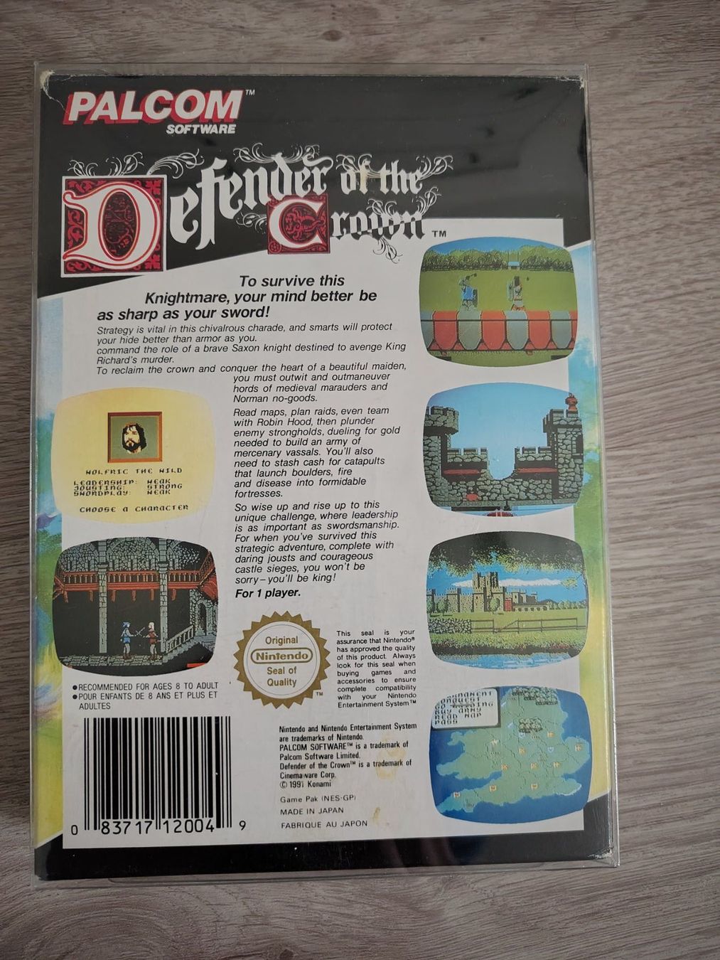 Giochi: Defender of The Crown NES – Usato da Schachen LU venduto da retrogamer 1