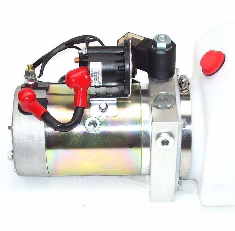 55343 - V2 1600W Hydraulikaggregat 8L 12V 180 bar (Neu und ...