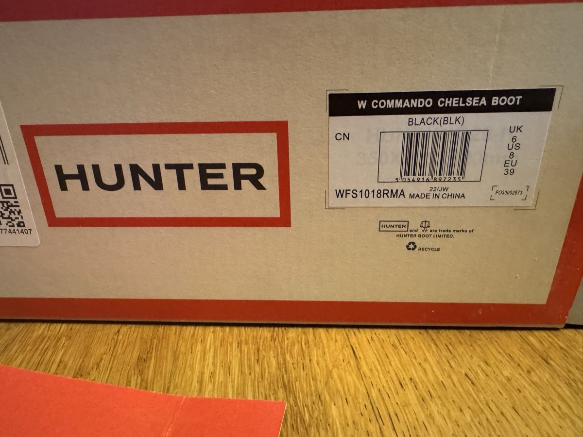 Hunter Scarpe da donna: Hunter Chelsea Boots Schwarz – Nuovo (secondo la descrizione) da Rüegsauschachen venduto da nai_2jfm 4