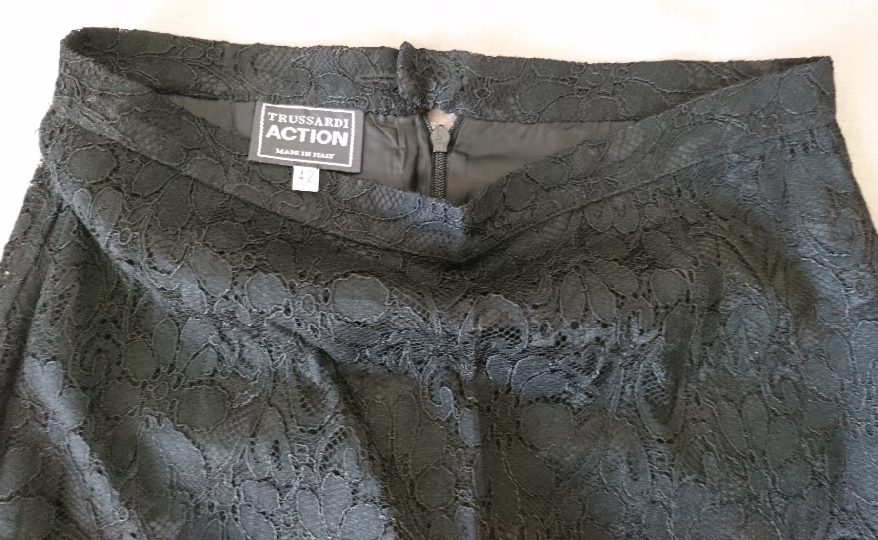 Gonne: Jupe noire et dentelle Trussardi – Usato da Châtelaine venduto da Gio54321 3