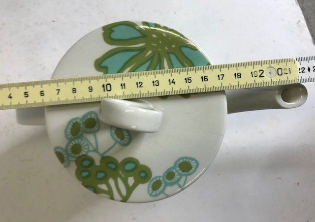 Villeroy & Boch Teiere: Tee- oder Kaffeekrug 70er von Villeroy & Boch Blumen-Muster – Usato da Zürich venduto da gigimai67 8