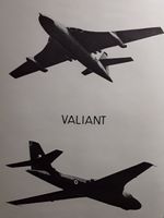 Vickers Valiant BK.1 __ Flugzeug __ Werkszeichnung __ Bild