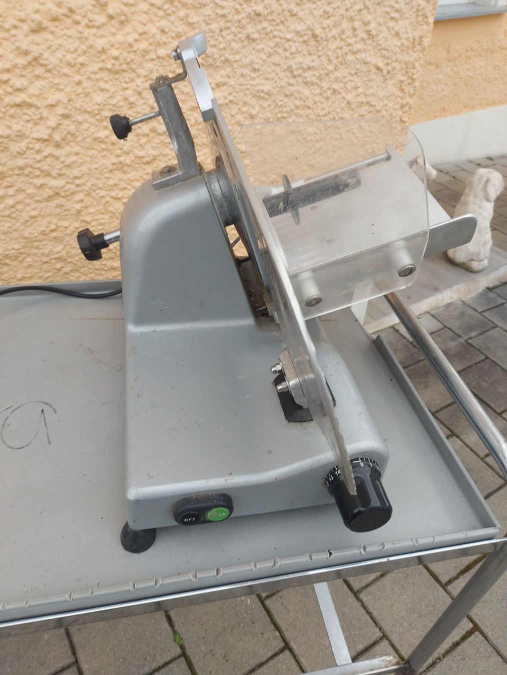Elettrodomestici da cucina: Profi Allesschneider ; Aufschnittmaschine; Fleischschneider – Usato da Rheinau venduto da profitronic.shop 4