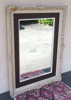 grosser Vintage Barockrahmen mit Spiegel 127 x 98cm