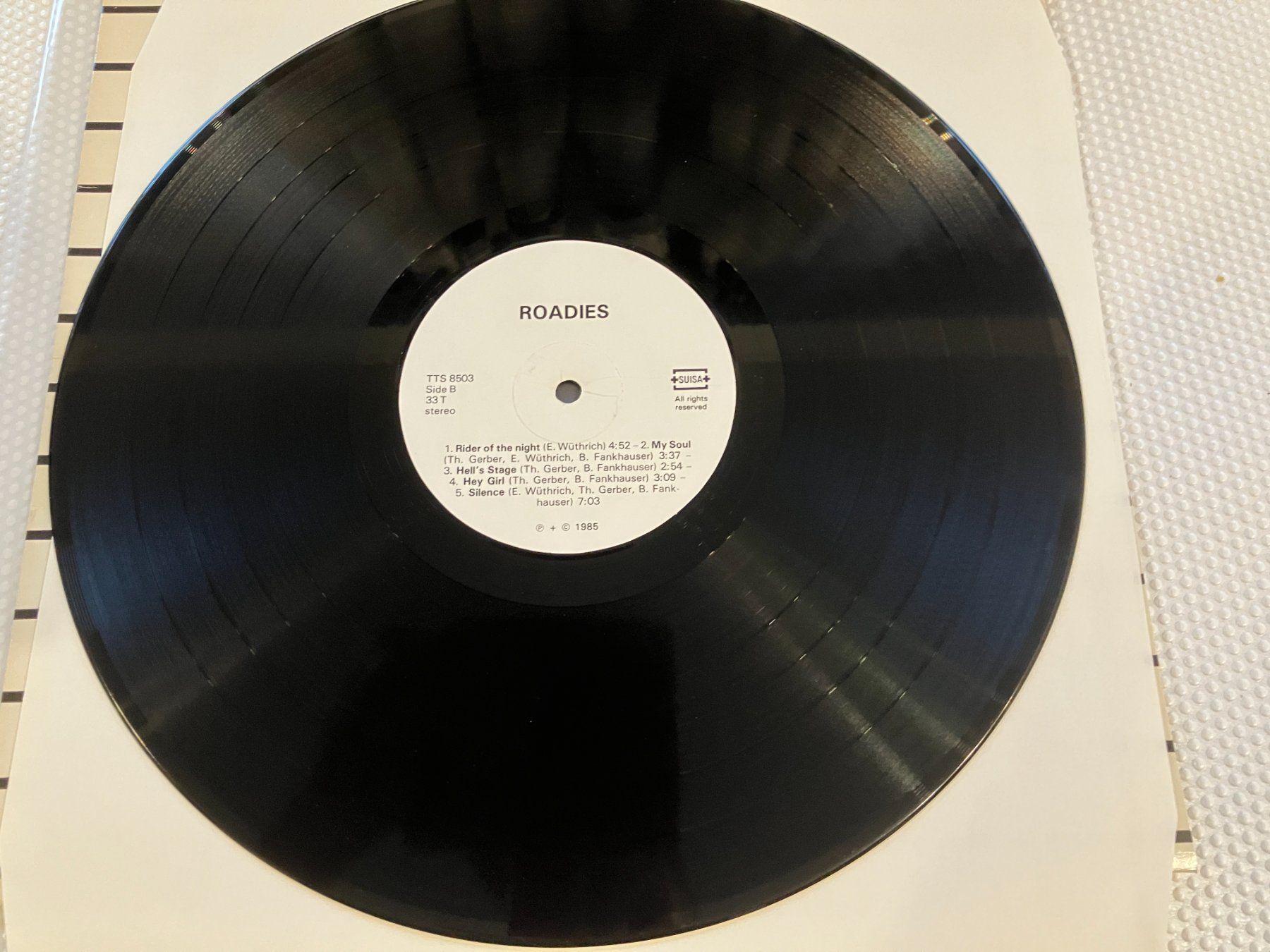 Dischi in vinile: Roadies – Usato da Aarwangen venduto da Jukebox3 7