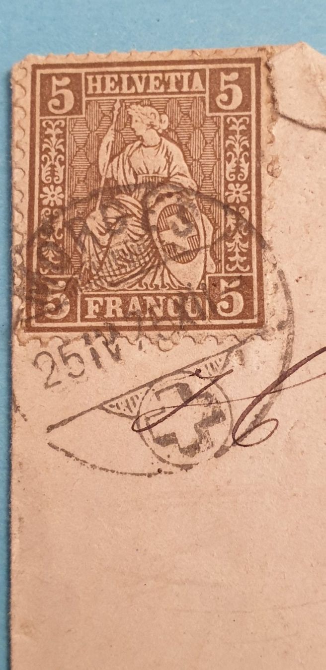 Tutti i francobolli: Timbre Helvetia assise de 1875 – Usato da St-Sulpice VD venduto da jpw_6xc8 1