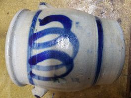 Steingut Topf 1 1/2 Liter
